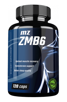 Najbardziej popularnymi suplementami z cynkiem są tak zwane formuły ZMB - suplementy łączące magnez, cynk oraz witaminę B6. Spróbuj nowości od MZ Store - ZMB6 - łączącą te 3 substancje!