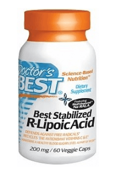 Doctor's Best R-Lipoic Acid 200 mg 60 caps