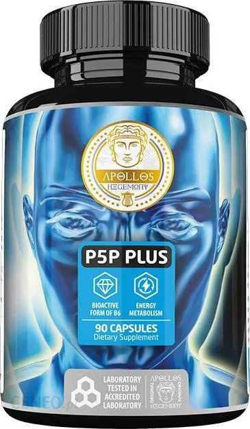 Rekomendowana witamina B6 w optymalnej formie P5P (fosforan pirydoksalu) - Apollo's Hegemony P5P Plus