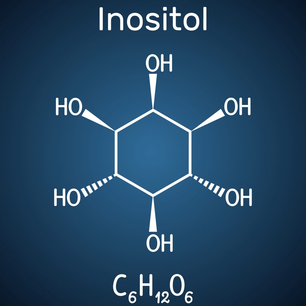 Wzór strukturalny inozytolu