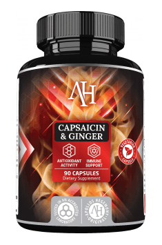 Capsaicin & Ginger od Apollo Hegemony łączy w sobie ekstrakt z imbiru z dodatkiem kapsaicyny