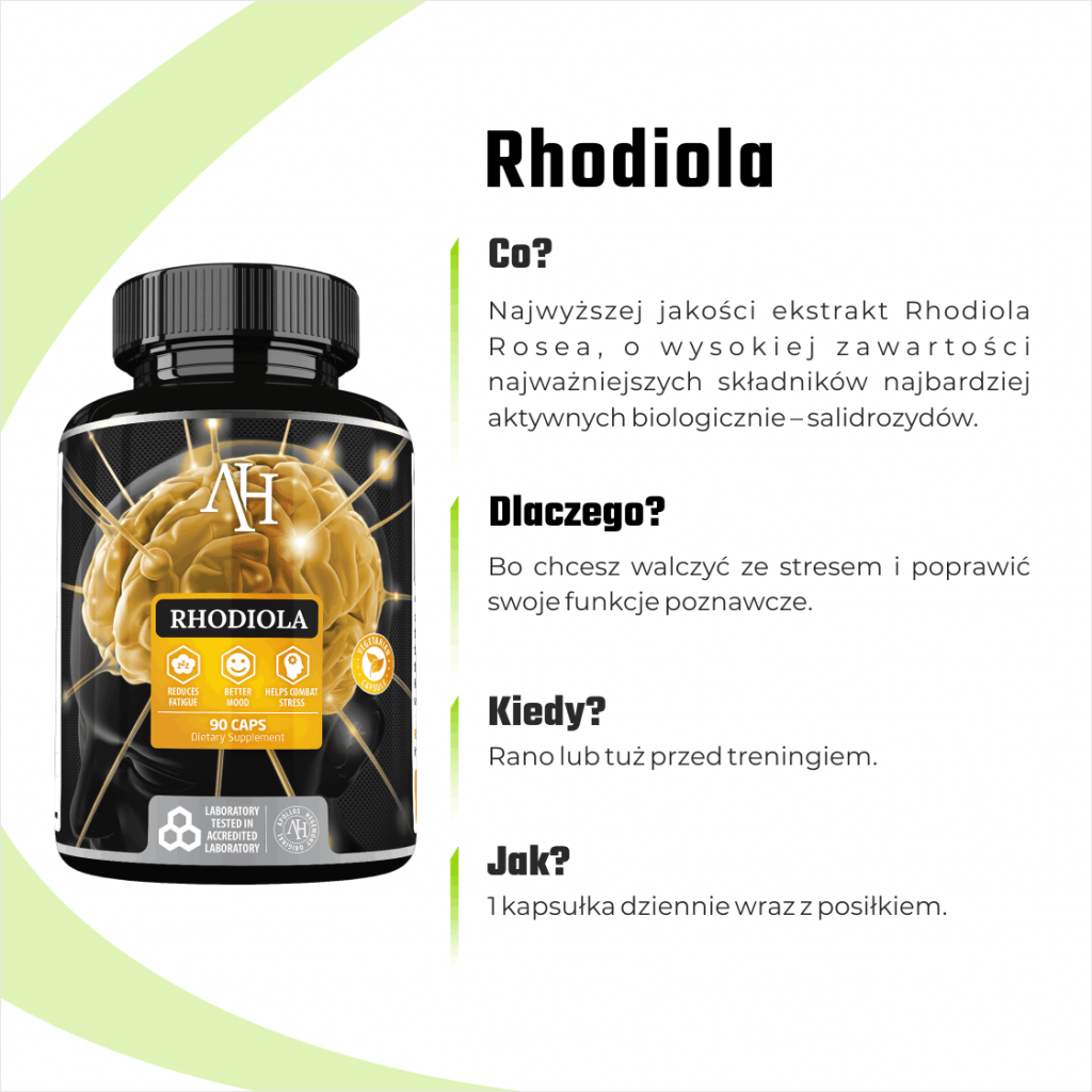 Rhodiola Rosea infografika