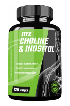 Choline & Inositol od MZ Store to połączenie choliny i inozytolu w optymalnej dawce i niskiej cenie