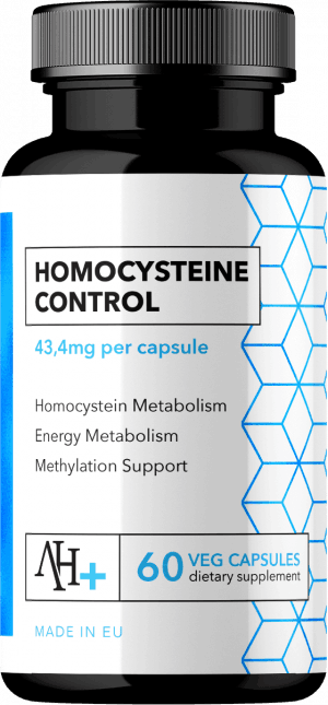 Homocysteine Control od Apollo's Hegemony to nowoczesna, kompleksowa formuła ułatwiająca kontrolę poziomu homocysteiny w naszym organizmie